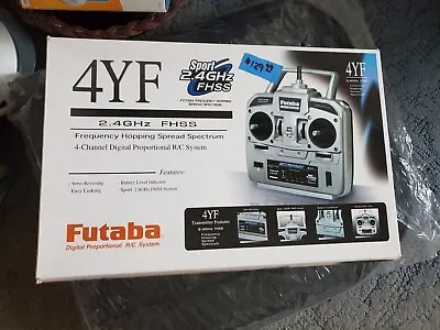 Futaba 4YF 4-Channel Radio System With R2004GF Receiver • $114.99