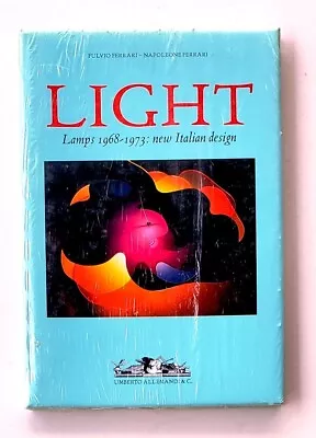 Rare Italian Book 70's Mod Lighting Design Arteluce Kartell Lumenform OOP MINT • $375