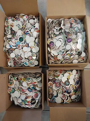 Lot Of Pogs Vintage 90s Massive You Pick Amount 100+ Random Clean Milk Cap • $23