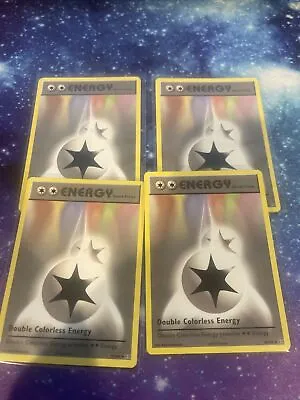$5.99 • Buy 4x Pokemon Card Nm Uncommon Double Colorless Energy 90/108 XY Evolutions Set