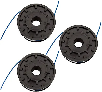 3 X Spool And Line Cord Fits Qualcast GT2826 Strimmer Grass Trimmer • £12.99