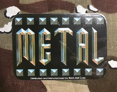 Metal Sticker Large Heavy Metal Iron Maiden Judas Priest Motorhead Metallica • £3.85