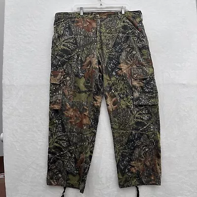 Mossy Oak Realtree Cargo Pants Mens XL 42x29 Camo Outdoor Hiking Camping Casual • $21.95