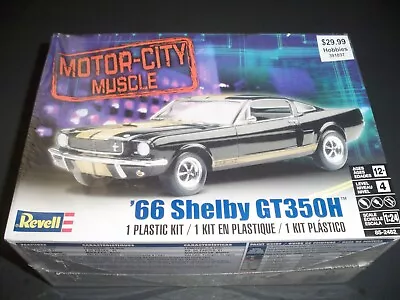 Revell Motor-City Muscle '66 Shelby GT350H 1:24 Scale Model Kit NEW SEALED Car • $16.99