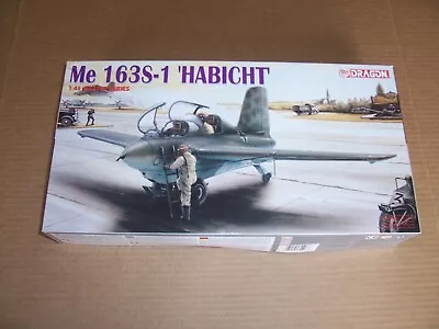 1/48  Dragon Messerschmitt Me.163S-1  Rocket Plane Trainer  W/ Kit Etch   Me 163 • $12.99
