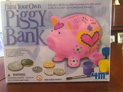 Paint Your Own Piggy Bank • £9.99