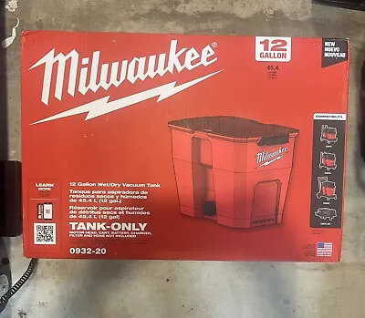 Milwaukee 0932-20 12 Gallon Wet/Dry Vacuum Tank • $59.98