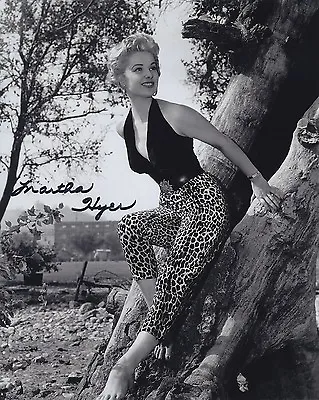 Martha Hyer Signed Autographed Bw 8x10 Photo Classic Actress! • $99.99