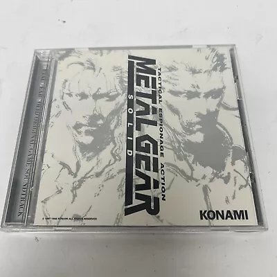 Metal Gear Solid Original Game Soundtrack CD Konami • $24.95