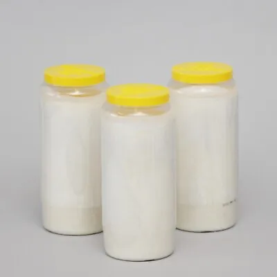 20 White Sanctuary Candles 7 Day Burning Church Candle Suited For Home Worship  • £74.18