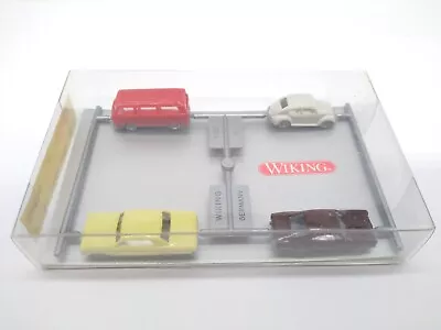 Wiking 90910 VW Camper Van VW Beetle Record & Chevrolet - N Gauge - New & Boxed • £23.99