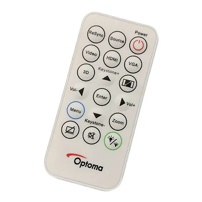 Projector Remote Control For Optoma DX349 H183X S321 S341 W341 W331 X400+ EH400+ • $13.62