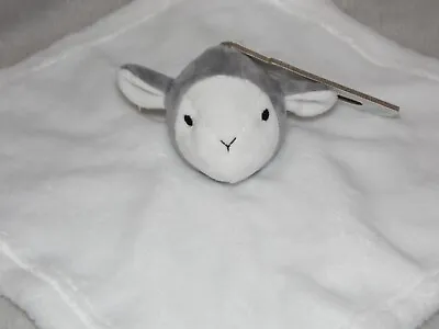 Primark Lamb Comforter Soft Toy NEW Grey Sheep White Blankie • £16.45