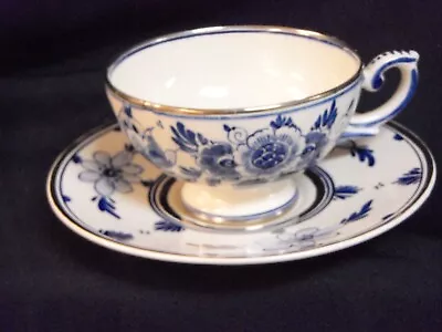 Delfts Holland Teacup And Saucer • $30.50