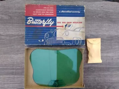 Vintage NOS   Butterfly   Car Truck Hood Bug And Snow Wind Deflector • $85