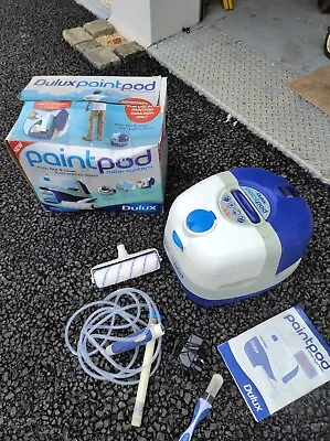 Dulux Paint Pod White And Blue Fast Painting Power Roller System • £20