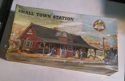 AHM Small Town Station HO 1:87 Train Building Model Kit SEALED NEW • $19.44