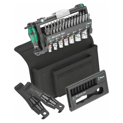 Wera 05004172001 Metric Bicycle Repair Socket & Bit Set (41 Piece Set) • $109.62