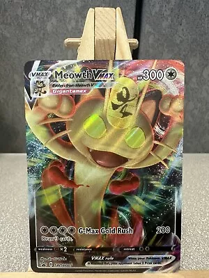 2020 Pokemon Sword & Shield Promo Cards #SWSH005 Meowth VMAX R3735 • $2.99