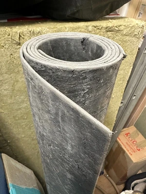 £30 • Buy Soundproofing MLV Acoustic Mass Loaded Vinyl Barrier Mat 2m By 1.2m By 4mm 