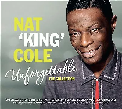 Nat King Cole : Unforgettable: The Collection CD 2 Discs (2015) Amazing Value • £2.67