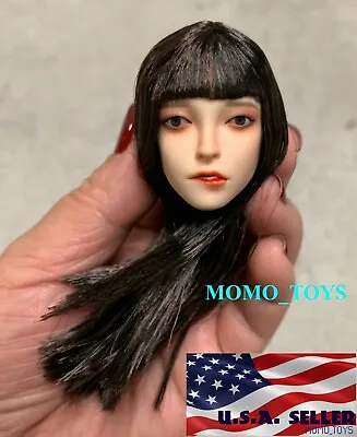 1/6 Movable Eyes Female Head Sculpt A For 12  PHICEN Hot Toys PALE Figure ❶USA❶ • $55.19