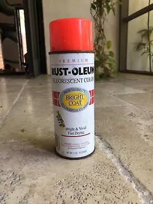 Vintage Rustoleum Orange Spray Paint  • $15