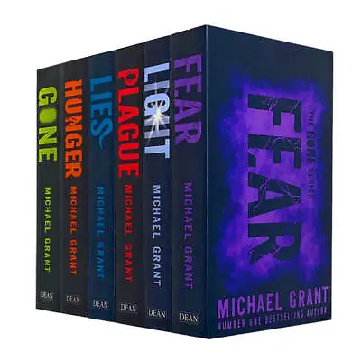Gone Series Michael Grant Collection 6 Books Set Light Hunger Lies Plague Fear • £17.79
