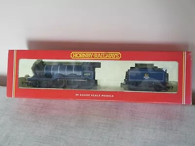 HORNBY Class B12 BR Blue Loco & Tender Boxed 4-6-0 Train 00 Gauge 61525 R1089 • £25