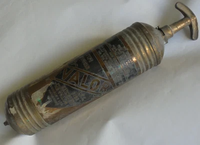 £39.88 • Buy Antique Fire Extinguisher Valor Of Birmingham 1957 CTC Brass Pump Empty