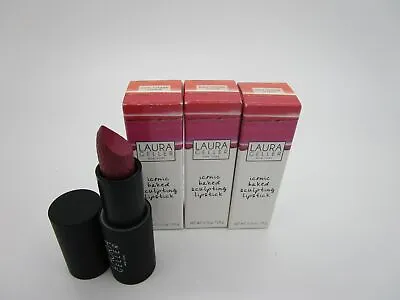 LAURA GELLER Iconic Baked Sculpting Lipstick EAST VILLAGE ORCHID - Lot Of 3 • $96.99