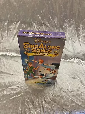 $19.99 • Buy Disney Sing Along Songs You Can Fly VHS 