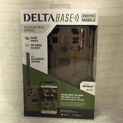 Moultrie Mobile Delta Base Cellular Trail Camera | Verizon • $75