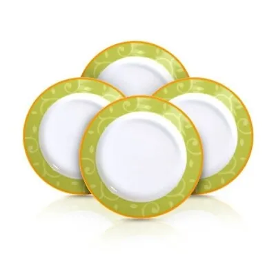 Portion Control Side Plates 6-inch Breads Or Desserts Plates Set Of 4 • $18.71