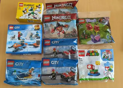 Lego Assorted Polybags Small Box Sets - 9 In Total • $40