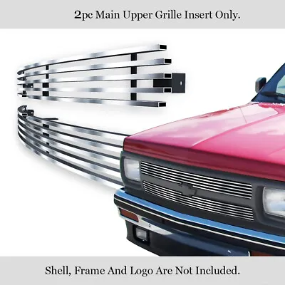 Fits 1991-1992 Chevy S-10/S-10 Blazer Upper Stainless Steel Billet Grille Insert • $56.99