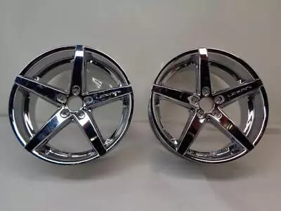 PAIR OF LEXANI R-FOUR FULL CHROME 20x8.5 5x115 +15 WHEELS SR • $746.99