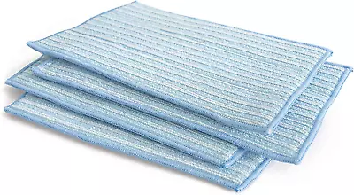 4 Pack Replacement Washable Steam Mop Pads Cleaning Pads For HAAN All F • $23.15