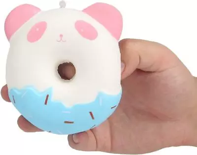 $20.64 • Buy (2) Squishy 3.5  Cat Panda DIY Deco Stress Relief Squeeze Toy White FASTSHIP D59