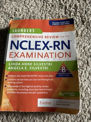 $11 • Buy Saunders Comprehensive Review For The NCLEX-RNÂ® Examination Nursing Questions