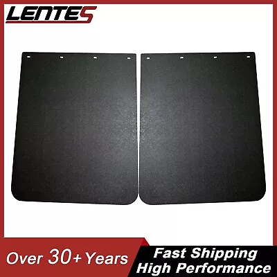 $39.98 • Buy New 2pcs Universal Heavy Duty Polymer Semi-Truck Splash Guard Mudflap 24*30 