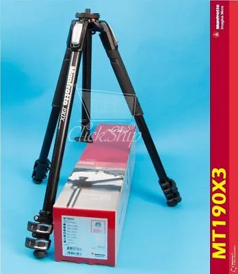 Manfrotto MT190X3 Aluminum Tripod Mfr # MT190X3 • $405.79