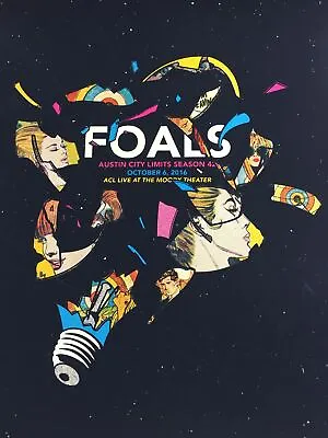 Foals - 2016 Andy Vastagh Poster Austin City Limits Moody Theater • $109.70