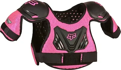 $39.95 • Buy Fox Racing PeeWee Titan Roost Deflector Pink Youth Child Chest Protector MX ATV