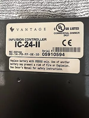 Vantage Infusion Controller IC-24-II • $1100