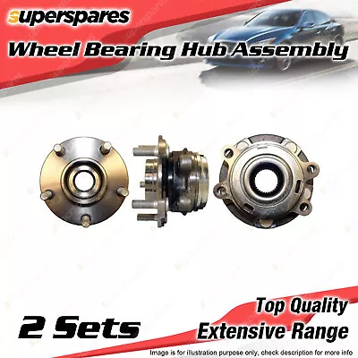 2x Front Wheel Bearing Hub Ass For Nissan Elgrand HWS E52 TE52 TNE52 PE52 PNE52 • $464.95