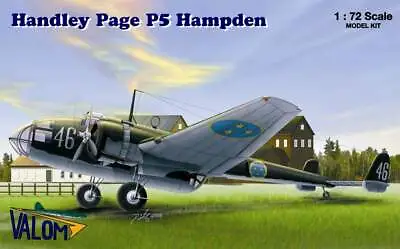 Valom Plastic Model Kit 72045 1:72nd Scale Handley Page P5 Hampden  • £31.99