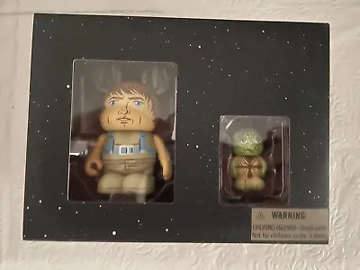 Disney Vinylmation Star Wars Luke & Yoda 2 Pack Set LE 2000 • $17.99