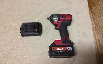 Mac MCF891 Cordless Brushless 20V Impact. 3/8   2 Batteries. Very Nice!! • $175