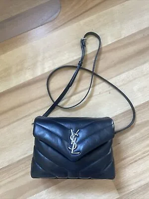 YSL Saint Laurent Loulou Toy Bag Authentic Brand Crossbody Handbag Women Black • $2000